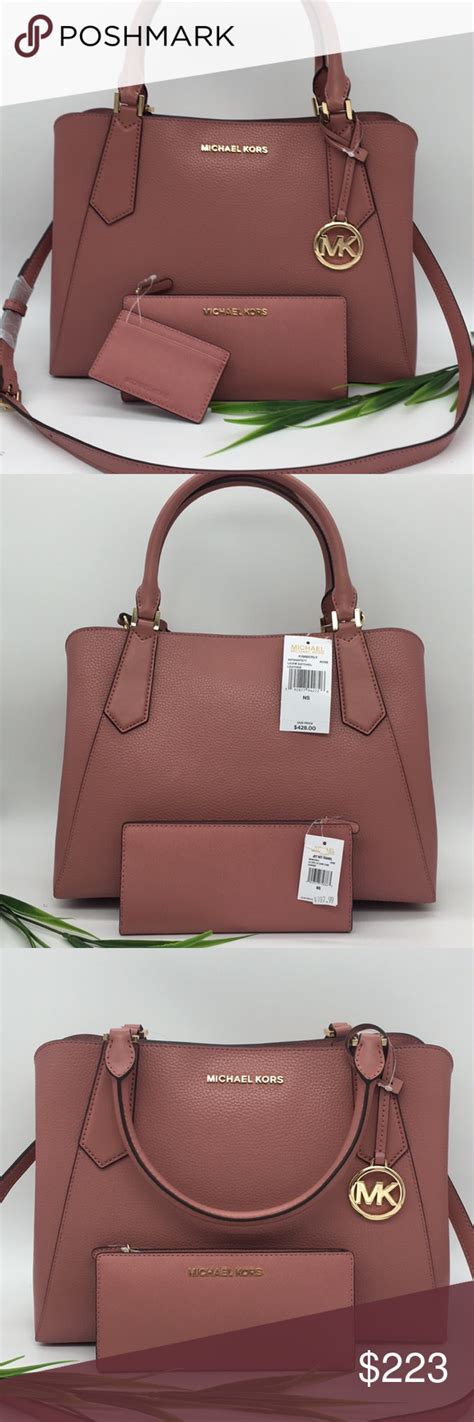 michael kors kimberly large satchel|extra large leather satchel.